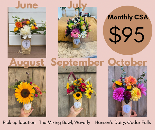 Monthly Bouquet CSA